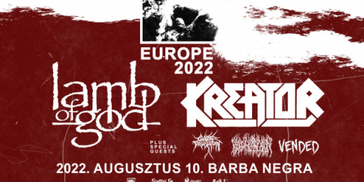 Lamb Of God + Kreator + Cattle Decapitation<br><small><small><small>