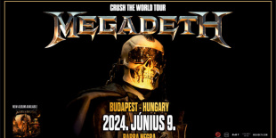 A Megadeth + Therion koncerteket hoz a Concerto Music