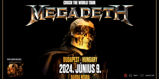 A Megadeth + Therion koncerteket hoz a Concerto Music<br><small><small><small>