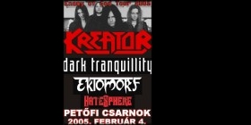 Kreator, Dark Tranquillity, Ektomorf, Hatesphere