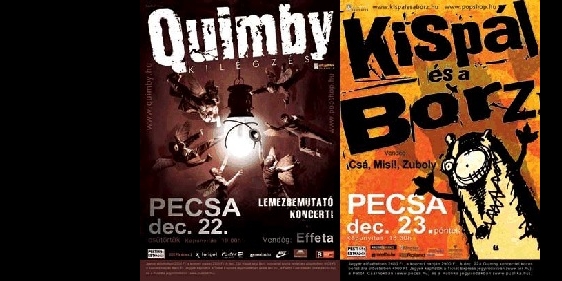 Quimby és Kispál és a Borz a Petőfi Csarnokban