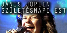 Janis Joplin születésnapi emlékest