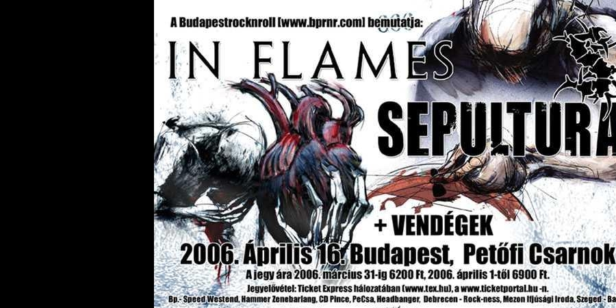 In Flames (SWE), Sepultura (BRA), Dagoba (FR)