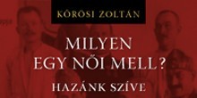 Kőrösi Zoltán Milyen egy női mell? - Hazánk szíve című regényének bemutatója