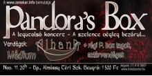 Végleg bezárul Pandora Szelencéje: a legutolsó P. Box koncert