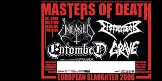 Masters Of Death: Grave, Dismember, Entombed, Unleashed, Exterminator