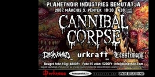 Cannibal Corpse, Disavowed, Urkraft, Tesstimony