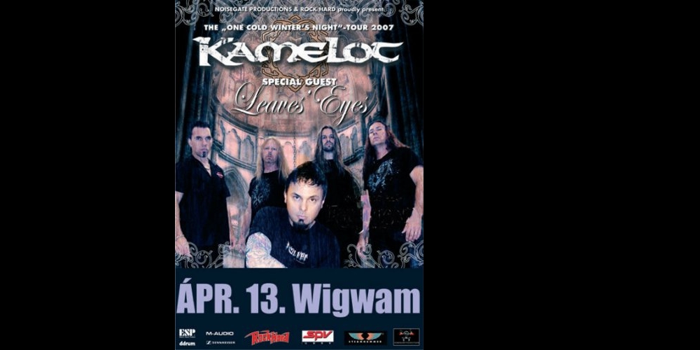 Kamelot és a Leaves´ Eyes a Wigwamban
