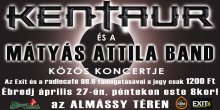 A Nap sötét oldalán -  Kentaur és a Mátyás Attila Band koncertje az Almássy téren