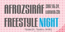 Afrozsiráf Freestyle Night: Mr. Bird (UK), Clairvo, Gandharva, VJ Taoce