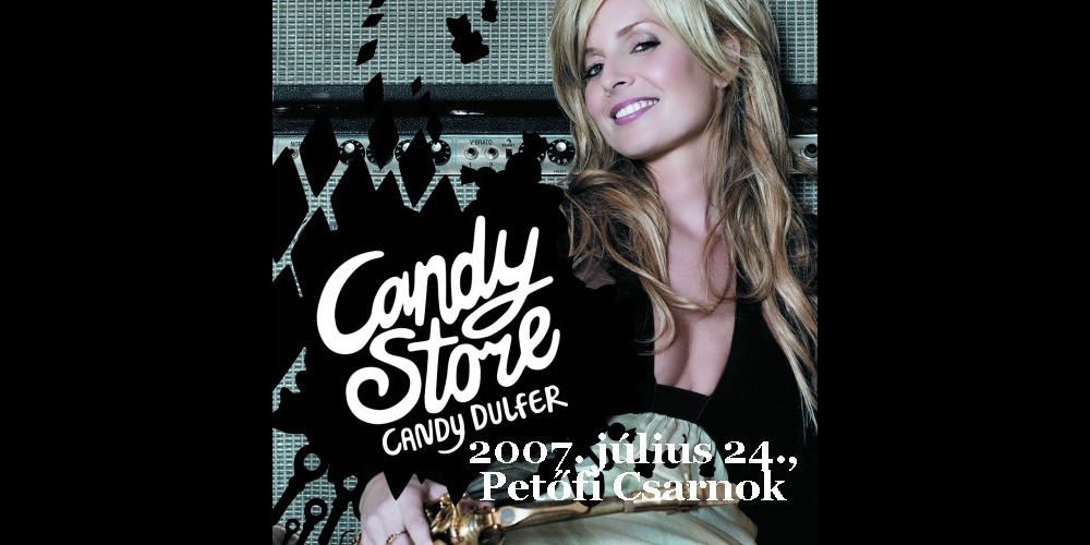 Candy Dulfer and Friends Summer Tour 2007 - Candy Dulfer és Prince zenekara Magyarországon!