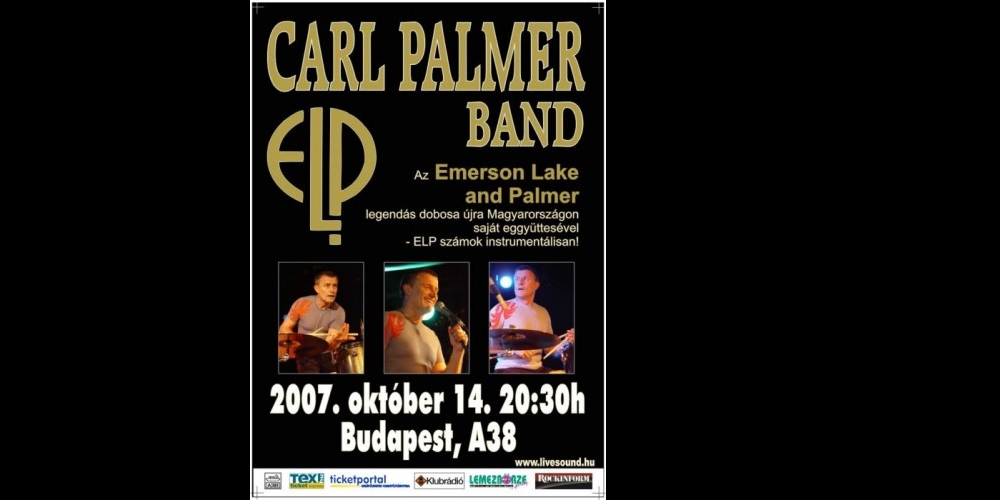 Carl Palmer Band újra Budapesten