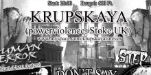 Wartime Party 11. Krupskaya (UK), Human Error, Step On It