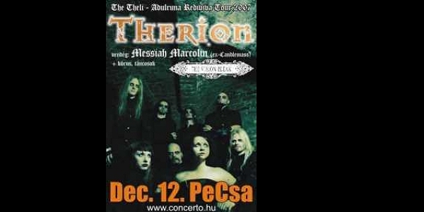 Therion, Vision Bleak a Petőfi Csarnokban