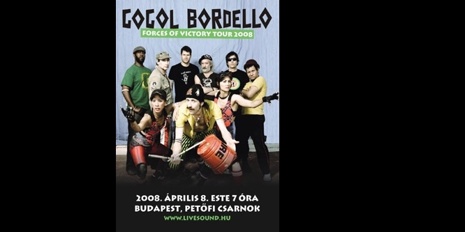 Gogol Bordello a PeCsában