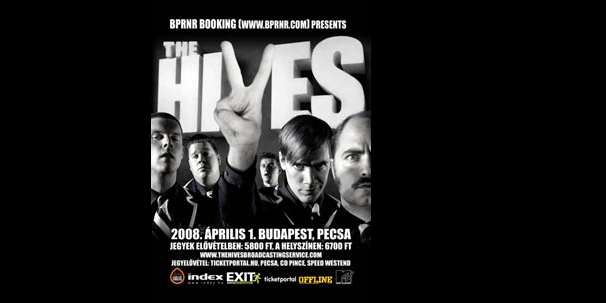 The Hives a PeCsában elmarad!