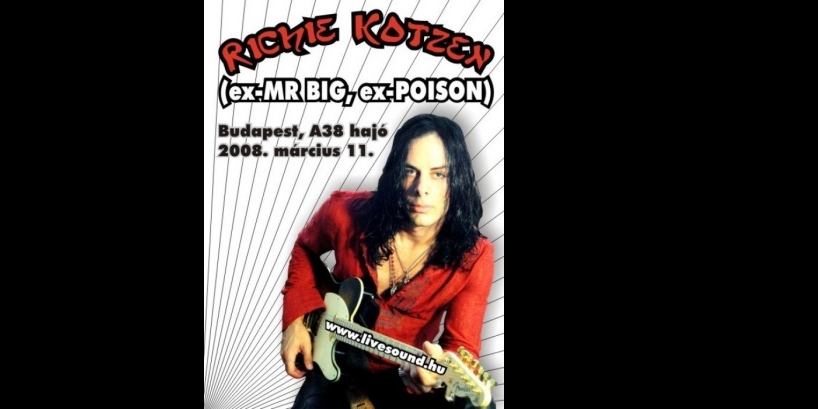 Richie Kotzen az A38-on