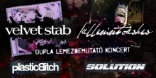 Velvet Stab - Fallenintoashes dupla lemezbemutató