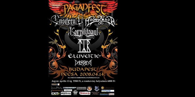 Paganfest - Ensiferum, Moonsorrow, Korpiklaani, Eluveitie, Tyr, Dalriada