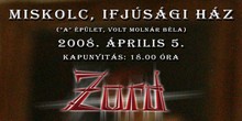 Zord - koncert koncert hátán