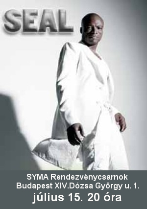 Seal a SYMA Csarnokban - Helyszínváltozás!