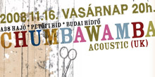 Chumbawamba Acoustic (UK) - The Boy Bands Have Won lemezbemutató koncert