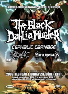 The Black Dahlia Murder, Cephalic Carnage, Psycroptic, Sylosis
