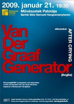 Van Der Graaf Generator a Művészetek Palotájában