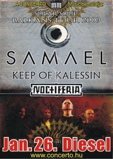 Samael, Keep Of Kalessin, Noctiferia a Dieselben
