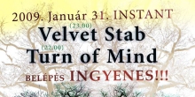 Ingyenes Velvet Stab és Turn Of Mind koncert az Instant Bár Kertben!