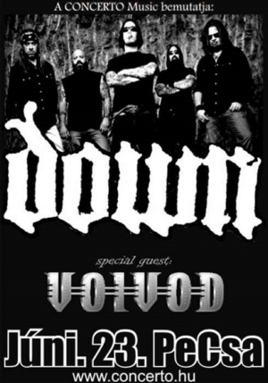 Down, Voivod, Sunday Fury