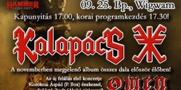Kalapács, Omen, Bloody Roots, Kóbor Angyal és a Fekete BÁRányok, Remorse, After Rain