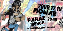 Évzáró MowarMetal buli: Kill ´Em All - Betrayer, Morgue, Nuclear Beast