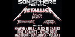 Sonisphere fesztivál - változott a helyszín