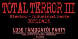 Total Terror III  LD50 támogatói Party a Mappában