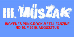 III. Műszak NO.10.