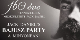 Jack Daniel’s Bajusz Party a Minyonban