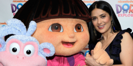 Salma Hayek Pinault a gyermekekért kampányol