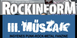 Megjelent a RockinforM Magazin és a III. MŰSZAK októberi száma