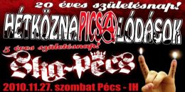 20 éves a HétköznaPI CSAlódások, 5 éves a SKA-Pécs - közös születésnapi koncert Pécsett, az Ifjúsági Házban