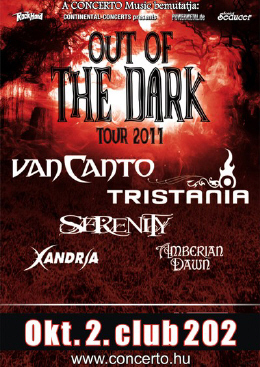 Van Canto, Tristania, Serenity, Xandria, Amberian Dawn