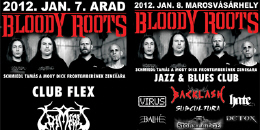 Bloody Roots: székelyföldi koncertek