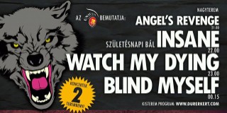 Dürer Tavaszi Fesztivál - Watch My Dying, Insane, Blind Myself