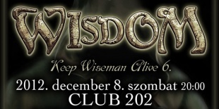 Wisdom: decemberben Budapesten