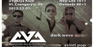 New Life Dm klub Születésnapi Partija: E.V.A. (Beri Ary+Candyman) és Nulladik Változat koncerttel