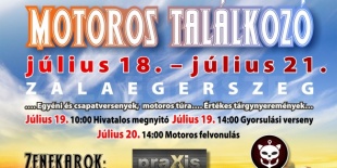Kéklámpás Ördögök Motoros találkozó Zalaegerszegen