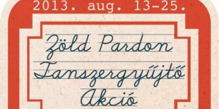 Ismét jótékonysági tanszergyűjtés a Zöld Pardonban