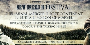 Ma este: II. New Breed Fesztivál újra a legizgalmasabb friss rock/metal bandákkal