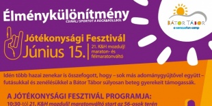 Adománygyűjtő futás és fesztivál a beteg gyerekekért