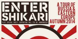 Shell Beach az egyik előzenekar az Enter Shikari turnéján